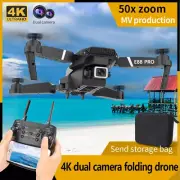 Foldable Drone Professional 4K HD RC WIFI FPV Dual Camera Quadcopter Gift Toy