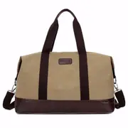 Large Vintage Men Canvas Shoulder Bag Bike Bag Tote Handbag For Gym Duffle Travel Sports