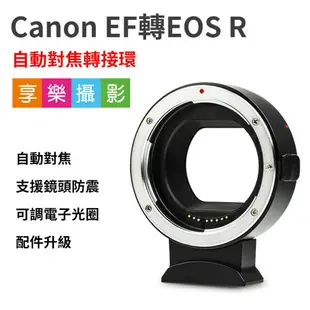 [享樂攝影]唯卓仕 EF-EOS R 自動對焦轉接環 Canon 佳能 全幅微單 全片幅鏡頭轉接環 RF RP