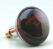 F BRIGHT Infrared Lamp E27 250 W Red 12.5 cm