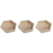 Unique Rustic Hexagon Tray for Proposal Bearer Display Jewelry