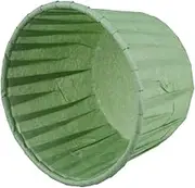 Ciieeo 50pcs Dark Green Oil Baking Cups Muffin Paper Cup Holders for Desserts Parties Weddings Events for Cakes Cupcakes Snacks More