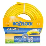 Hozelock Ultimate Knitted YELLOW Garden Hose (1/2") 12.5mm x 50m Plain - 7850