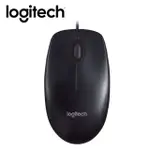 【LOGITECH 羅技】M90 有線滑鼠 黑灰