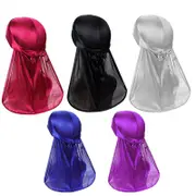 Premium Velvet Durag for Men and Women - Silk Headwear Cap