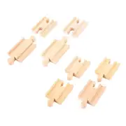 Bigjigs Rail Mini Track Expansion Pack Wooden Train Track Extension Set