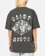 [SAINT MORTA] Saint Morta Sleepless Boxy T-shirt Black Wash - Size L L Black Wash