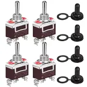 Daiertek Waterproof Momentary Toggle Switch 12V DC 20A Heavy Duty Marine SPDT