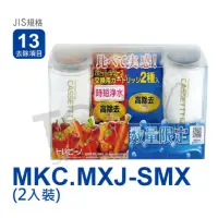 在飛比找momo購物網優惠-【日本東麗】快速淨水實感濾心組合MKC.MXJ-SMX(含2