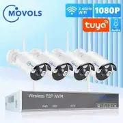Video Surveillance Cameras System With Wireless Wifi NVR Kit 2MP Smart Home