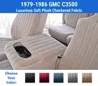 Plush Regal Seat Covers for 1979-1986 GMC C3500