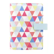 Filofax Geometric Personal Organiser Diary/Task Planner Journal Faux Leather