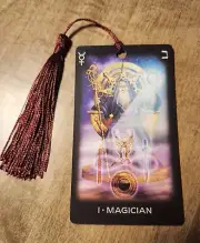 Magician- Dream Tarot Bookmark Oracle Card Art Deck Gift, Purified &Charged