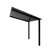Exterior Life 3.25m Hollywood Black/Black Pergola