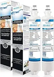 2X Aqua Blue H2O 847200-WF Compatible External Water Filter for Fisher & Paykel 847200