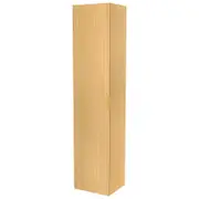 Lugna 2048 x 450 x 380mm Sand 3 Shelf 3 Drawers Left Hinged Door Storage Cabinet