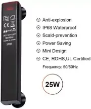 Heater 15W Betta Aquarium Fish Tank Submersible Nano Mini Automatic 15 Watts