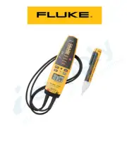 Fluke TESTER 600V VOLTAGE CONTINUITY & RESISTANCE LCD & LED DISPLAY FLUT+PRO