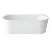 Caroma Urbane II 1800mm Back to Wall Freestanding Bath AU8WFW 1775 x 875mm