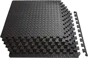 6Pcs Exercise Mats Puzzle Foam Mats Gym Flooring Mat Cover Interlocking Foam Mats with EVA Foam Floor Tiles for Gym Equipment and Cushion for Workouts