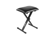 Keyboard Bench Stool Melodic X Style Adjustable Padded Folding Padded Piano Seat