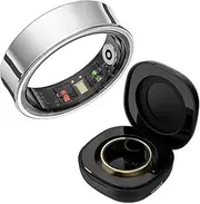 findtime Smart Ring Fitness Ring Tracker Smart Rings for Men Women Android iOS Fitness Ring SpO2 Sleep Tracker Heart Rate Monitor Pedometer Calories Heart Rate Sleep Tracker Activity Tracker