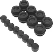 Kisangel 1 Set Tabletop Football Bearings Foosball Rod Caps and Bushings for Easy Replacement Lightweight and Compact Suitable for Various Game Tables