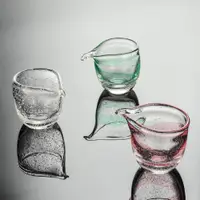 在飛比找ETMall東森購物網優惠-高檔透明茶具配件單個玻璃公道杯
