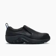 MERRELL WORK Men's Jungle Moc Leather Composite Toe Work Shoe Black - J099317