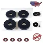 USA-Made 3" OD Sorbothane Washer - 94.7% Vibration Absorption, Medium Durometer