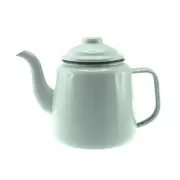 Country Vintage Style Falcon Enamel Duck Egg Blue Teapot 950ml