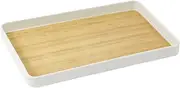 Food Serving Tray,Rectangular Eating Trays - Stylish Table Breakfast Snack Coffee Tea Serving Tray for Home, Cafe, Parties,