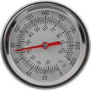 LOORGVEL 1Pc Soil Thermometer Probe Accurate Temperature Gauge for Gardening Measures Durable No Battery Needed for Compost and Garden