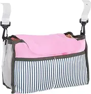MERRYHAPY Large Capacity Car Bag for Joy Stroller Diaper Bag Organizer Milk Bottle Holder Cup Holder and Pockets