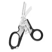 Multifunctional Folding Scissors Outdoor Emergency Scissors (Black)