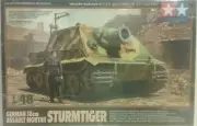 Tamiya 1/48 scale German Sturmtiger, 38cm. assault mortar.