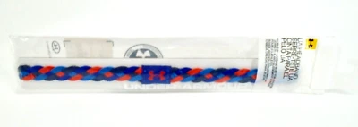 Under Armour Headband Adult Braided Skinny Blue/Orange