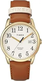 [Timex] Women's Easy Reader Date Leather Strap 38mm Watch