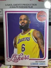 February 2023 - PSA Magazine - LeBron James - Los Angeles Lakers - Sealed -*217