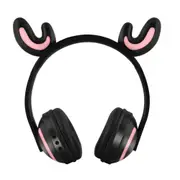 Wireless Bluetooth Headphones Head-Mounted Stereo Bass Wireless Headset Antlers