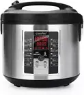 Rice Cooker 10 Cup Uncooked , Rice Maker, Steamer, Stewpot, Saute All in One (12