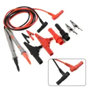 Digital Multimeter Voltmeter Ammeter Ohmmeter CAT II 1000 V 10A Test Leads