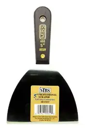 Putty Knife 5" Stiff Blade Professional Quality