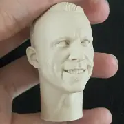 The Joker Heath Ledger 1/6 Anger Head Carving Unpainted Model Custom Accessory