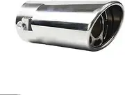 Exhaust Tail Pipe Car Accessories Decorarions Dissipative Muffler, Universal Stainless Steel Car Exhaust Pipe Muffler Covers Car Styling Exhaust Tip