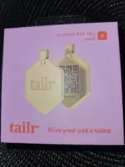 TAILR Classic Pet Tags Lost And Found With QR Code Size Small