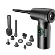 Portable Compressed Air Duster Air Blower&Vacuum Cleaner Cordless Duster Blower
