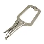 Wood Locking Clamp Tenon Tool Silver High Quality 9" Steel Grip Welding Pliers