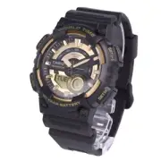 CASIO Casio Casio Standard Watch Men's Waterproof Anadisy Rubber Black G...