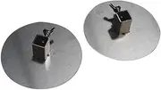 2x Souvlaki Gyros Disc- Stainless Steel Spit Roast Plates- 20mm Square Skewer